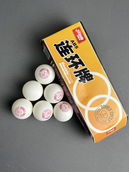 Double Circle Table Tennis Ball Pack of 10