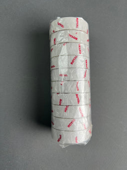 Royal Ball Tape White & Red (Pack of 10)